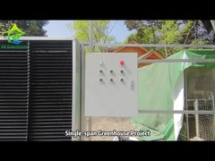 پروژه گلخانه تک دهانه AX