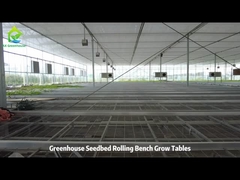 میز رشد براق سیم و بنچ رولینگ سیلاب Ebb برای گلخانه