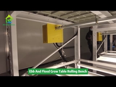 دو لایه تخم ریزی آب و جریان گلخانه ای صندلی چرخدار میز های رشد