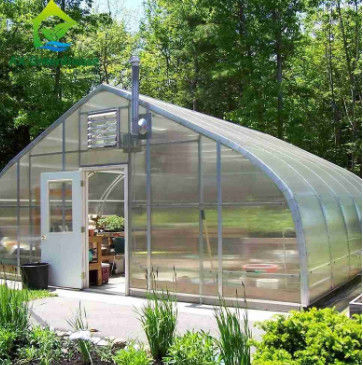 سیستم سایه‌اندازی تمام فصول گلخانه ونلو حرفه‌ای با سیستم محرومیت نوری کاملاً خودکار و ناودان‌های یکپارچه