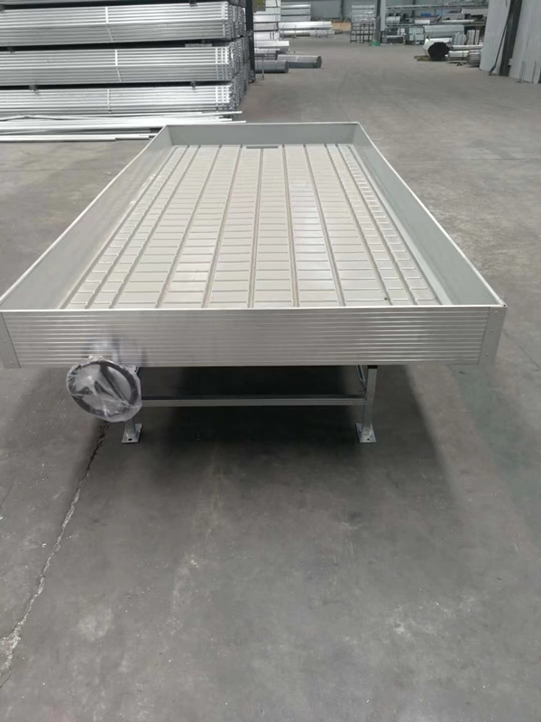 میز رشد سینی سیلابی رولینگ Ebb And Flow برای نهال گلخانه گل