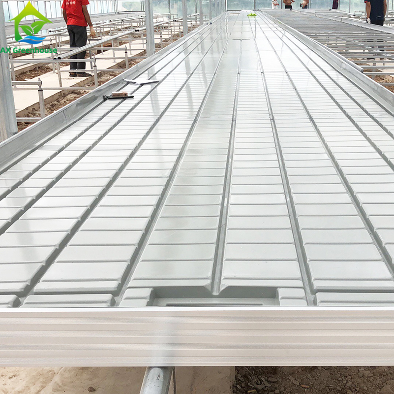 گلخانه Ebb Flow Seedling Rolling Bench Grow Tables برای رشد انواع مختلف گیاهان