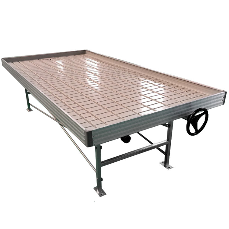 گلخانه Ebb Flow Seedling Rolling Bench Grow Tables برای رشد انواع مختلف گیاهان