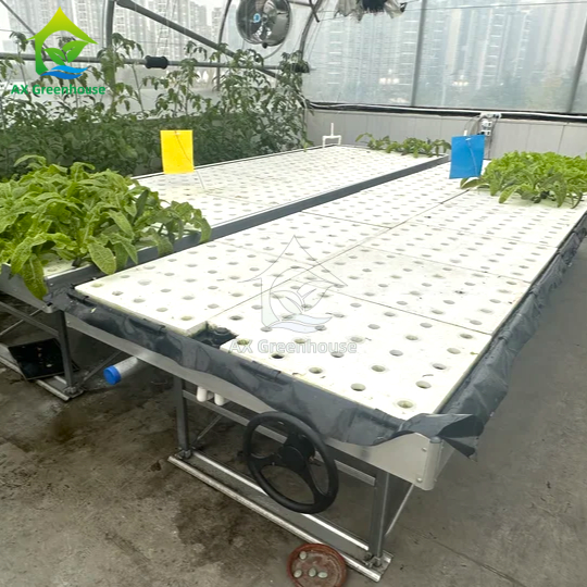 Ebb&Flow Rolling Bench Floating Board DWC Deep Water Culture Greenhouse Soilless Vegetables Cultivation