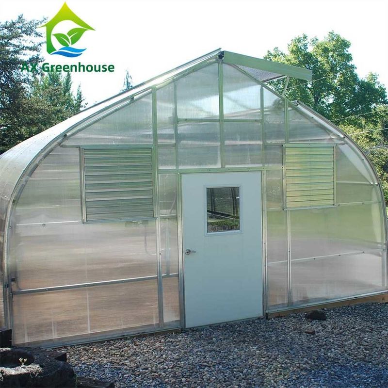 سیستم سایه‌اندازی تمام فصول گلخانه ونلو حرفه‌ای با سیستم محرومیت نوری کاملاً خودکار و ناودان‌های یکپارچه